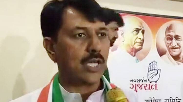 गुजरात कांग्रेस के अध्यक्ष अमित चावड़ा