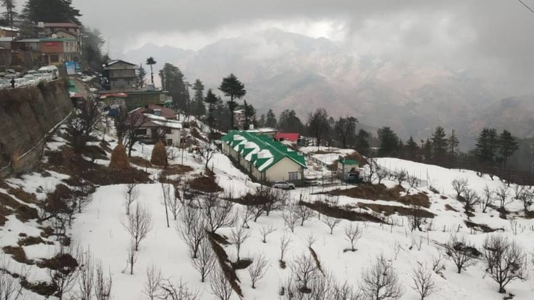 भारी बर्फबारी