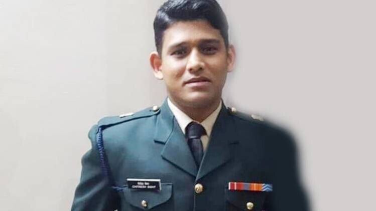शहीद मेजर चित्रेश बिष्ट(फोटो-Twitter)
