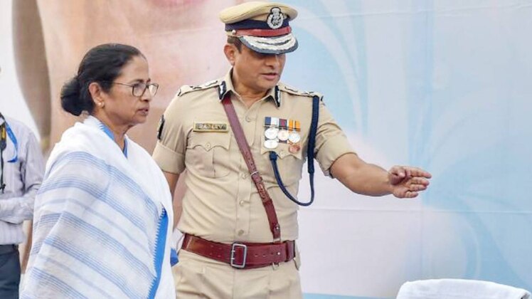 ममता बनर्जी और राजीव कुमार