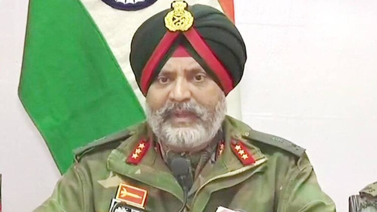 PC के दौरान लेफ्टिनेंट जनरल केजीएस ढिल्लन(फोटो-ANI)