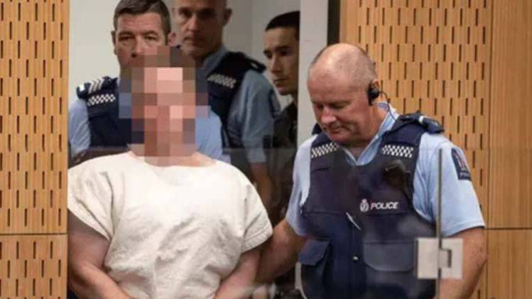 कोर्ट में पेश हुआ ब्रेंटन टैरेंट(फोटो- Reuters)