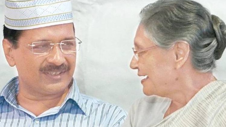 अरविंद केजरीवाल और शीला दीक्षित