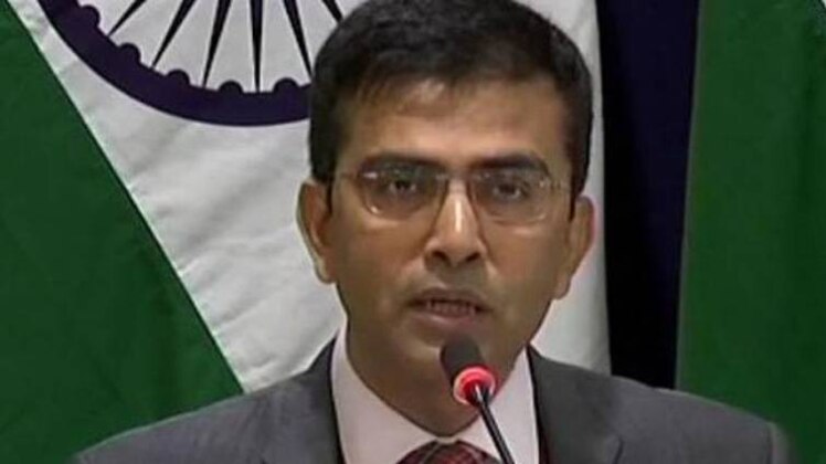 MEA के प्रवक्ता रवीश कुमार (फोटो: ANI)