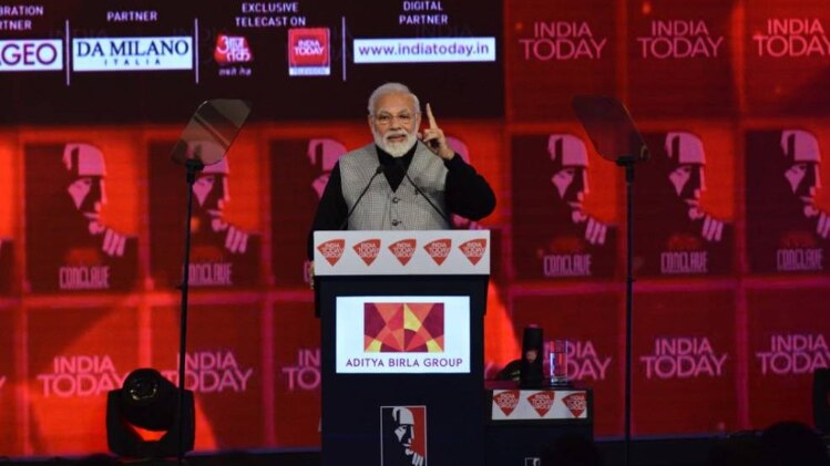 इंडिया टुडे कॉन्क्लेव में पीएम मोदी