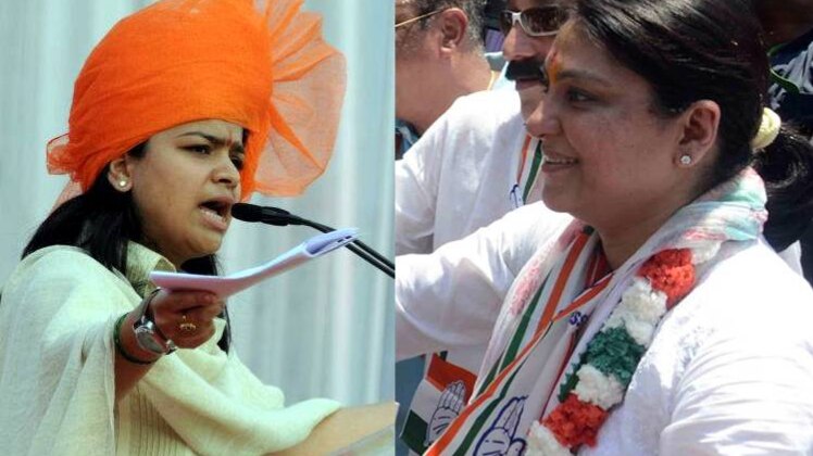 पूनम महाजन और प्र‍िया दत्त