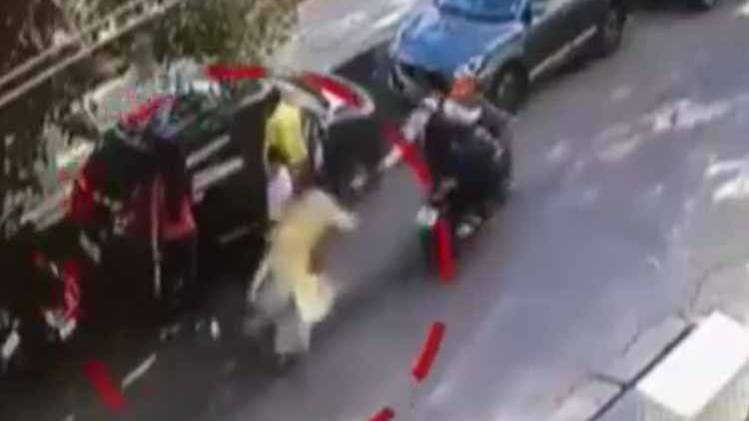 CCTV में कैद हुई घटना