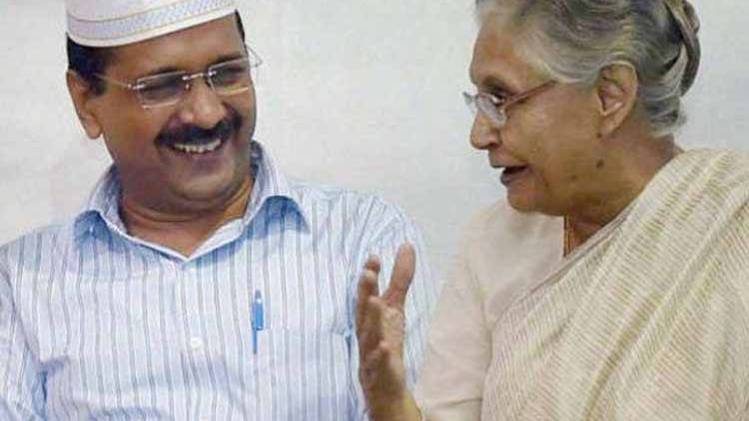 अरविंद केजरीवाल - शीला दीक्षित