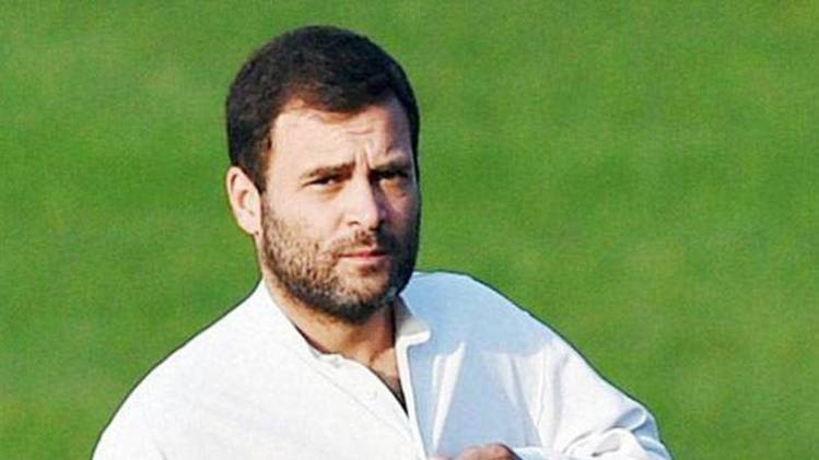 कांग्रेस अध्यक्ष राहुल गांधी