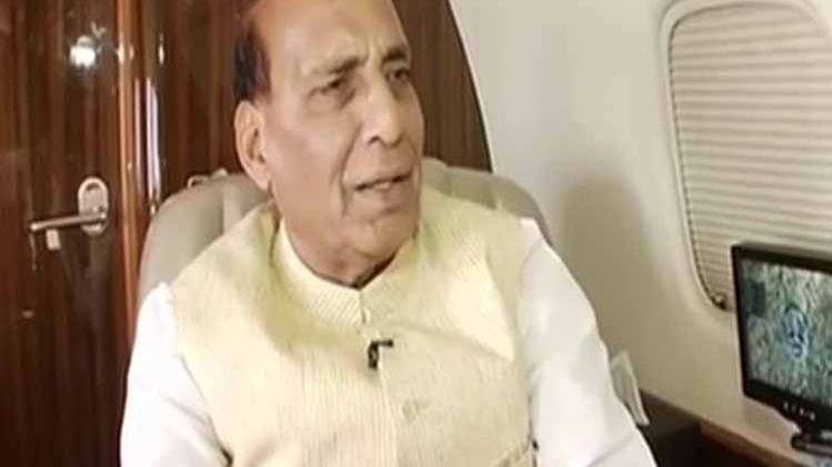 आजतक पर राजनाथ सिंह