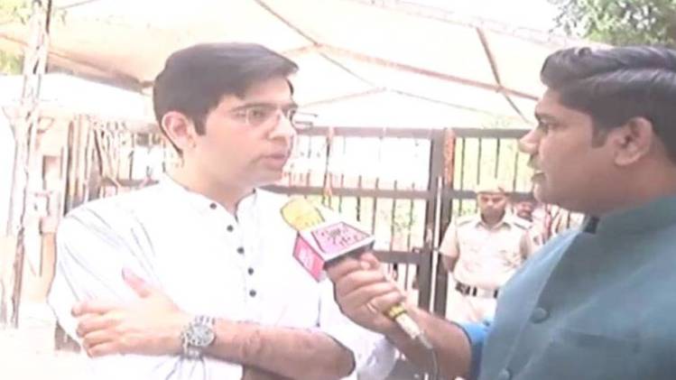 आम आदमी पार्टी उम्मीदवार राघव चड्ढा