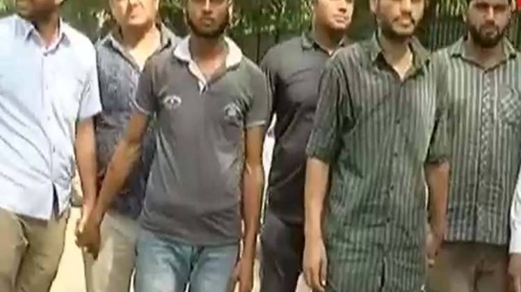 गिरफ्तार आरोपी