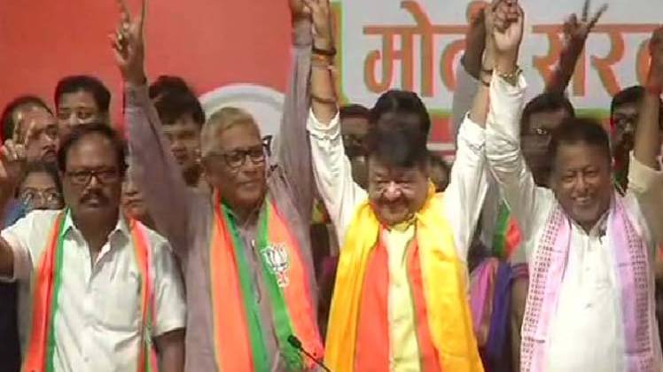 बीजेपी में शामिल हुए टीएमसी नेता