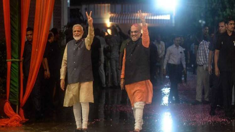 नरेंद्र मोदी और अमित शाह