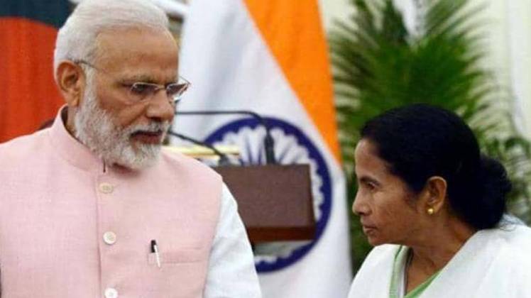 नरेंद्र मोदी और ममता बनर्जी