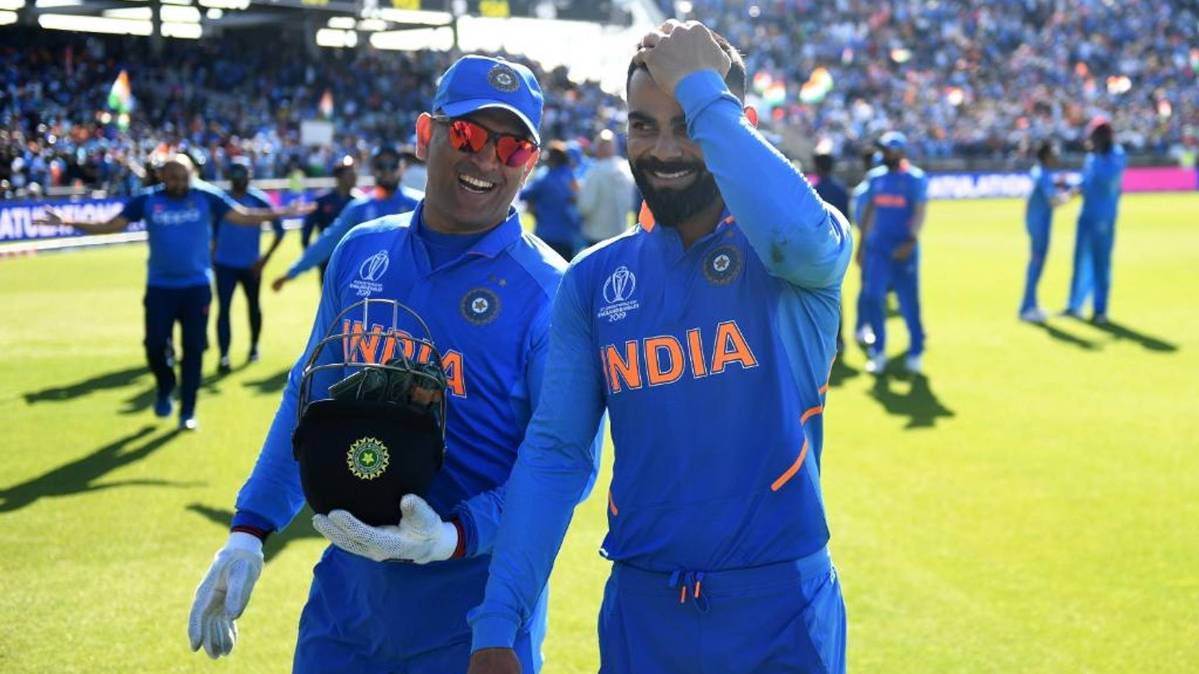 धोनी और कोहली (PHOTO- ICC)