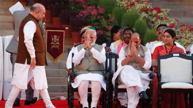 नए गृह मंत्री अमित शाह आज 11:30 बजे जाएंगे दफ्तर