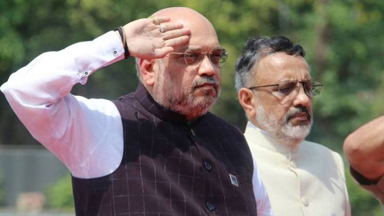 शहीदों को गृह मंत्री अमित शाह का सेल्यूट