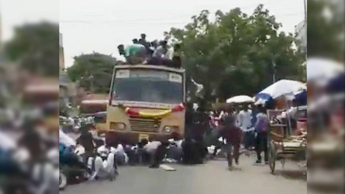 चेन्नई में हादसे का हैरान करने वाला वीडियो