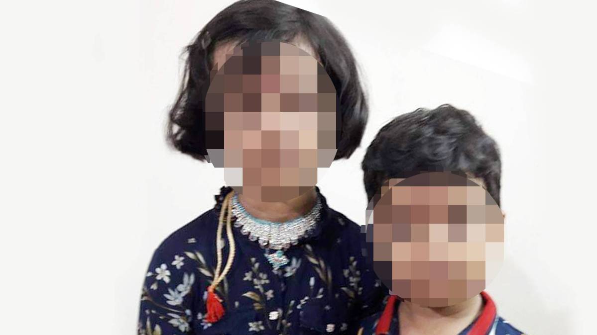 आरोपी शख्स और पत्नी