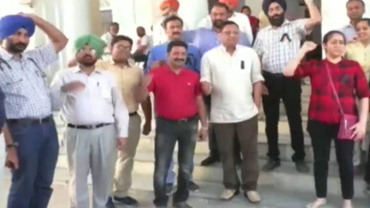 पंजाब के डॉक्टर भी सड़कों पर उतरे