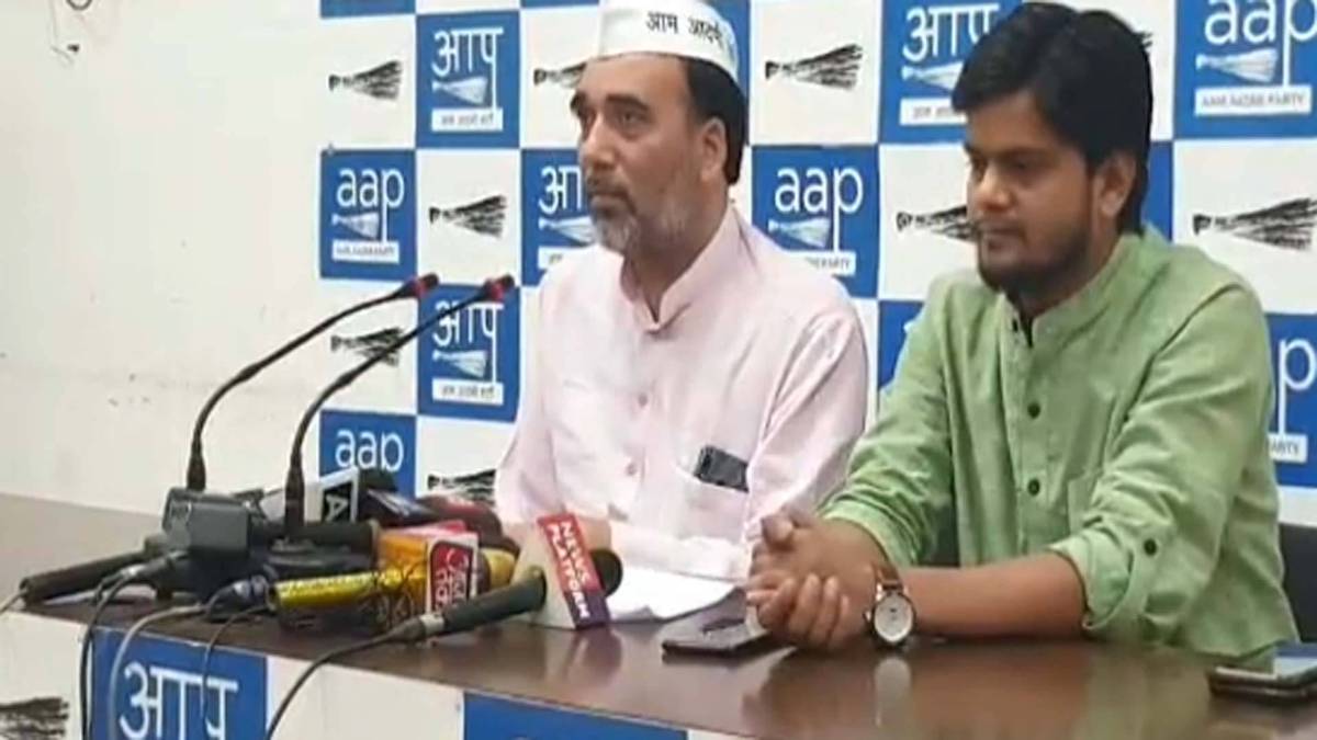 आम आदमी पार्टी के सामाजिक कार्यकर्ता और राजनेता गोपाल राय