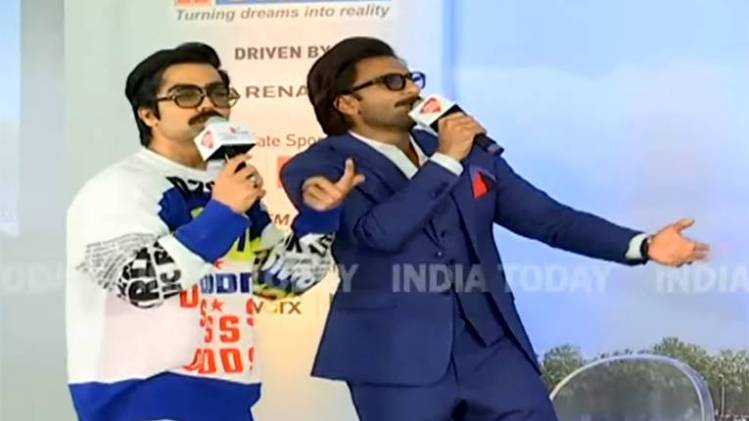 रणवीर सिंह और हार्डी संधू