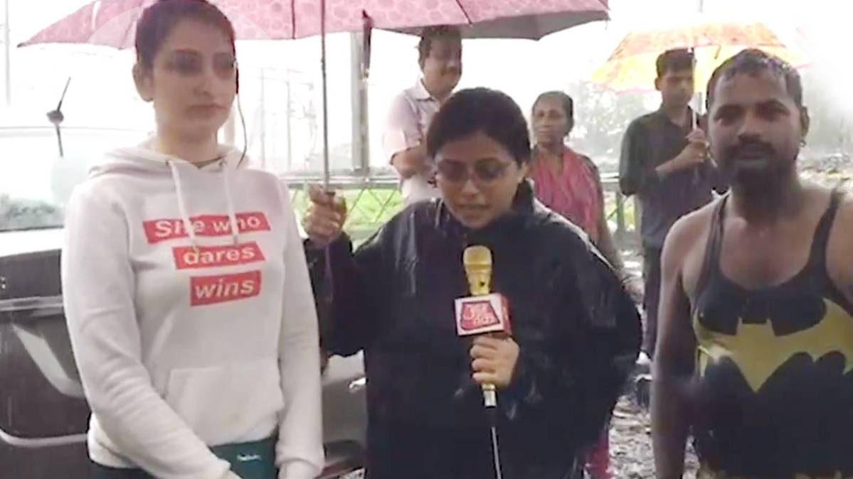 मलेशिया से आई महिला