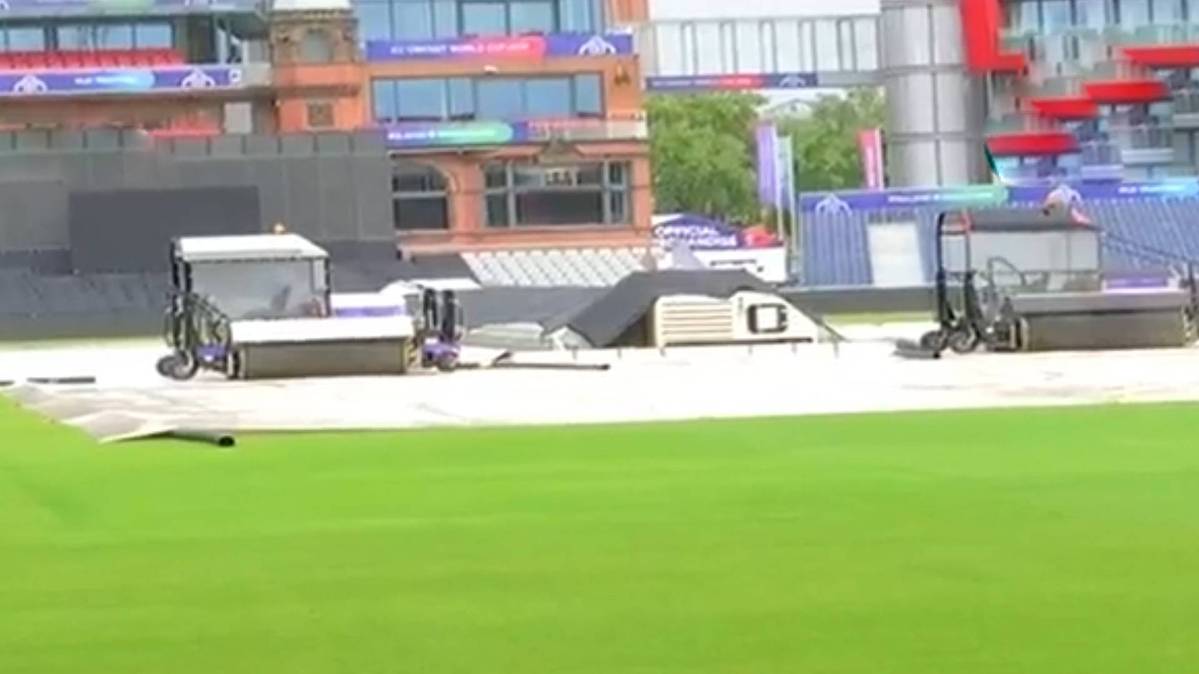 मैनचेस्टर का क्रिकेट मैदान जहां भारत और वेस्टइंडीज के बीच मुकाबला होना है