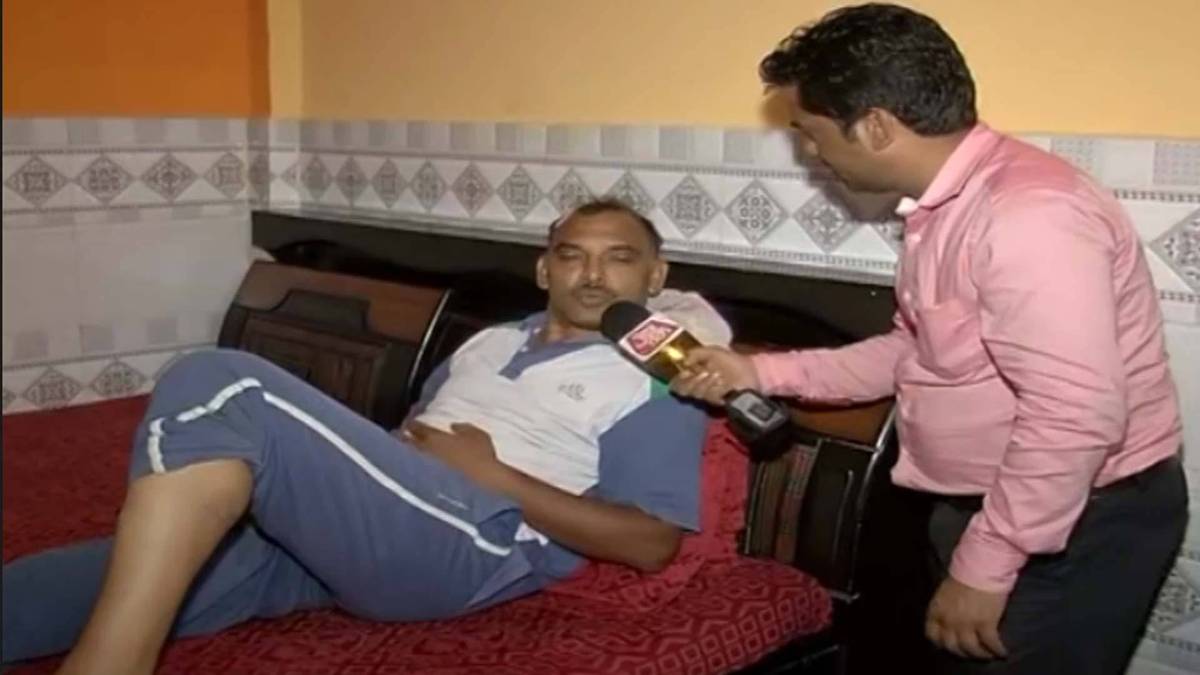 घायल पुलिसकर्मी