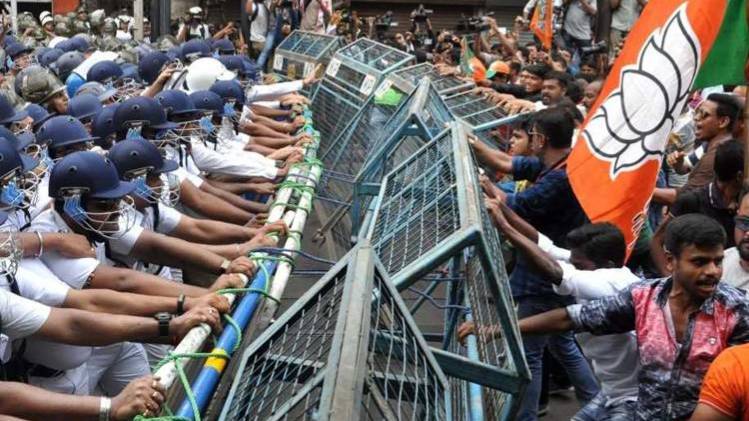 पश्चिम बंगाल में हिंसा