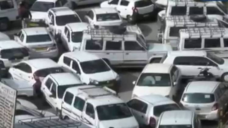 मनाली में ट्रैफिक जाम