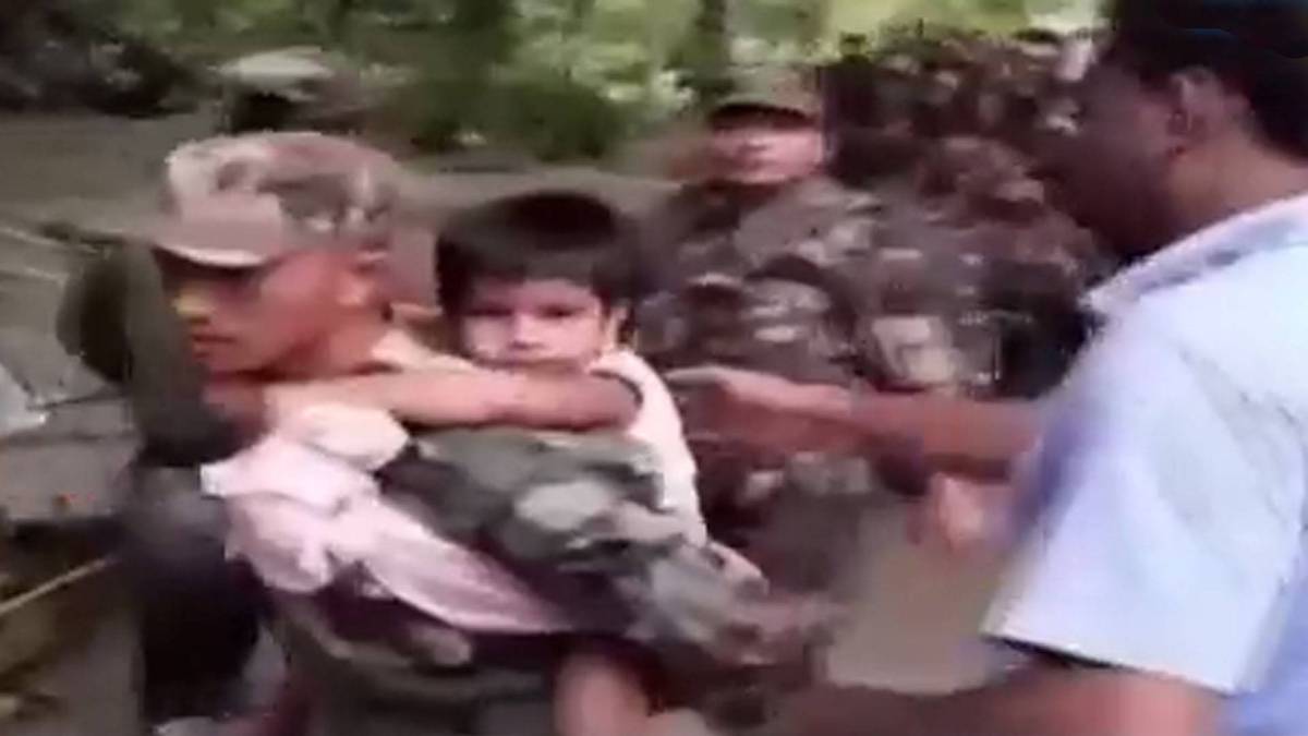 सेना ने बचाई जान