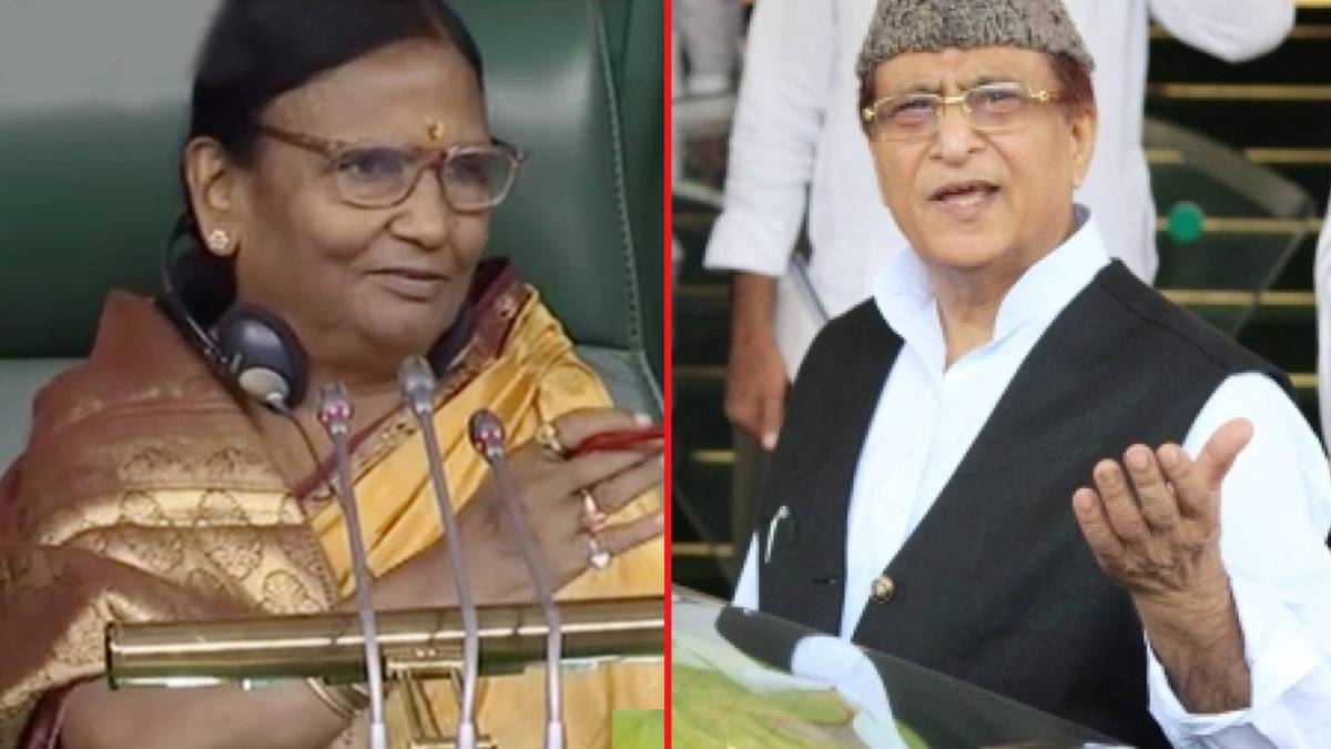 लोकसभा में आजम खान-रमा देवी