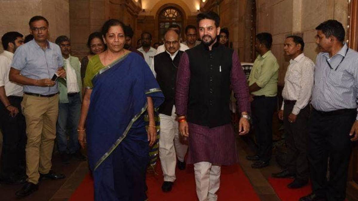 वित्त मंत्री निर्मला सीतारमण