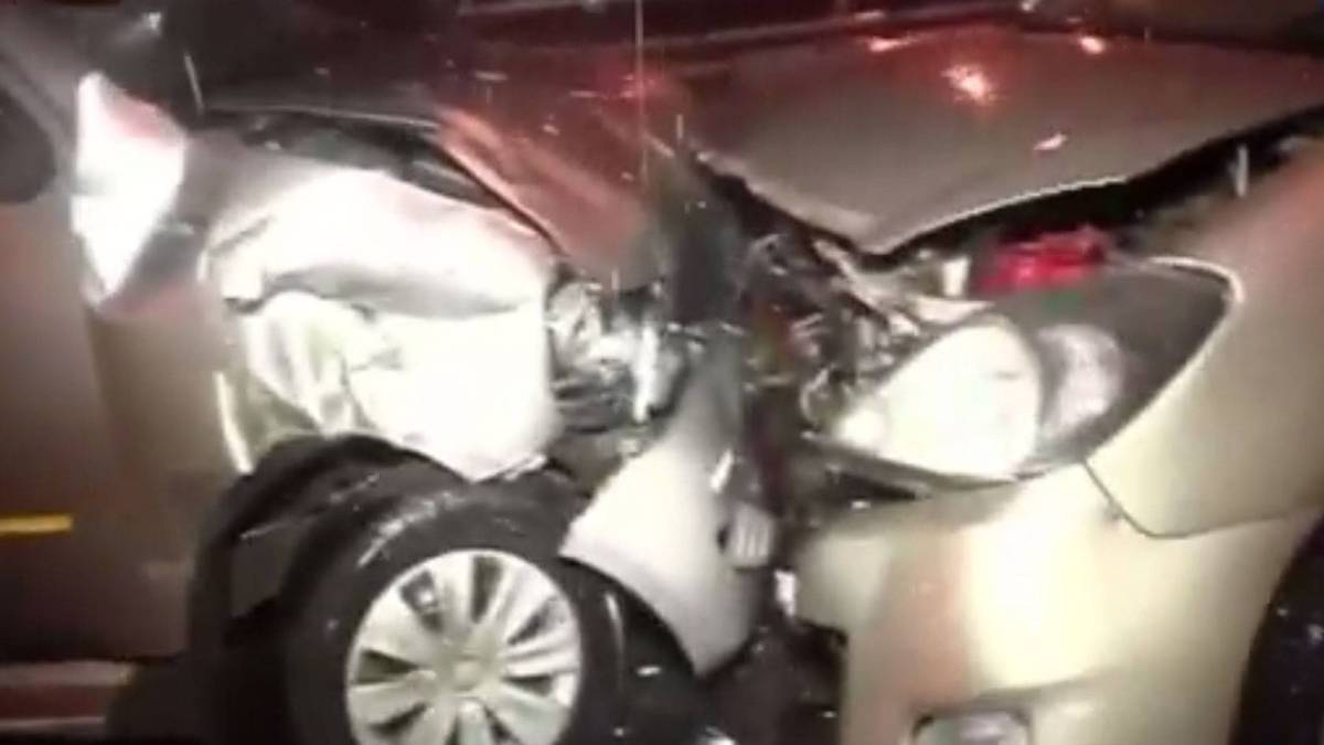 मुंबई में बारिश से भीषण सड़क हादसा