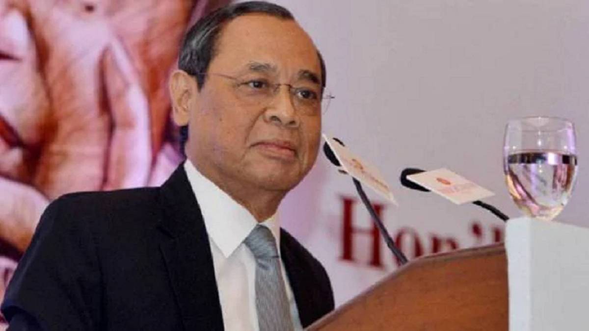 चीफ जस्टिस रंजन गोगोई (फोटो- ANI)