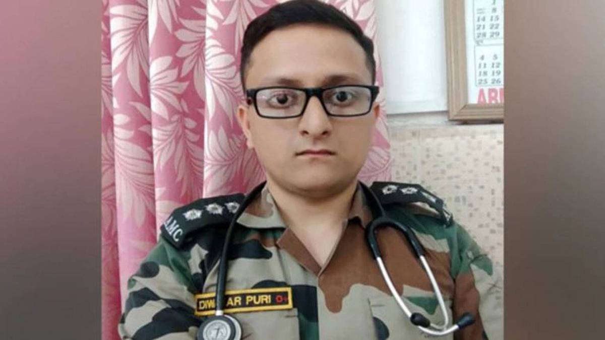 सेना अधिकारी का रेलवे ट्रैक पर मिला शव