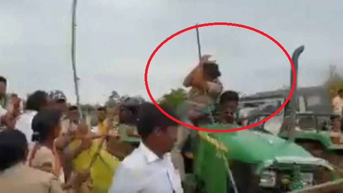 महिला अफसर पर जानलेवा हमला