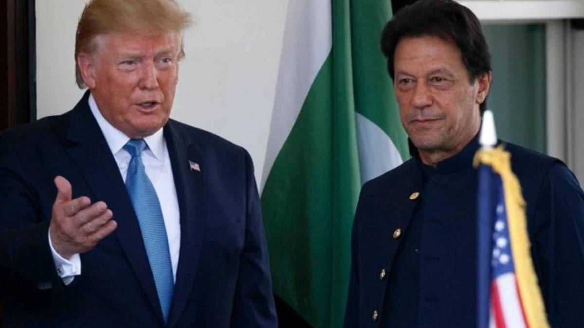 इमरान खान-डोनाल्ड ट्रंप (FILE PHOTO)