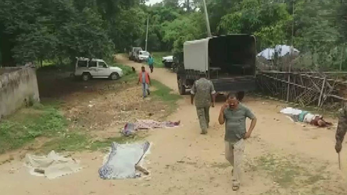 झारखंड में लिंचिंग (फोटो- ANI)