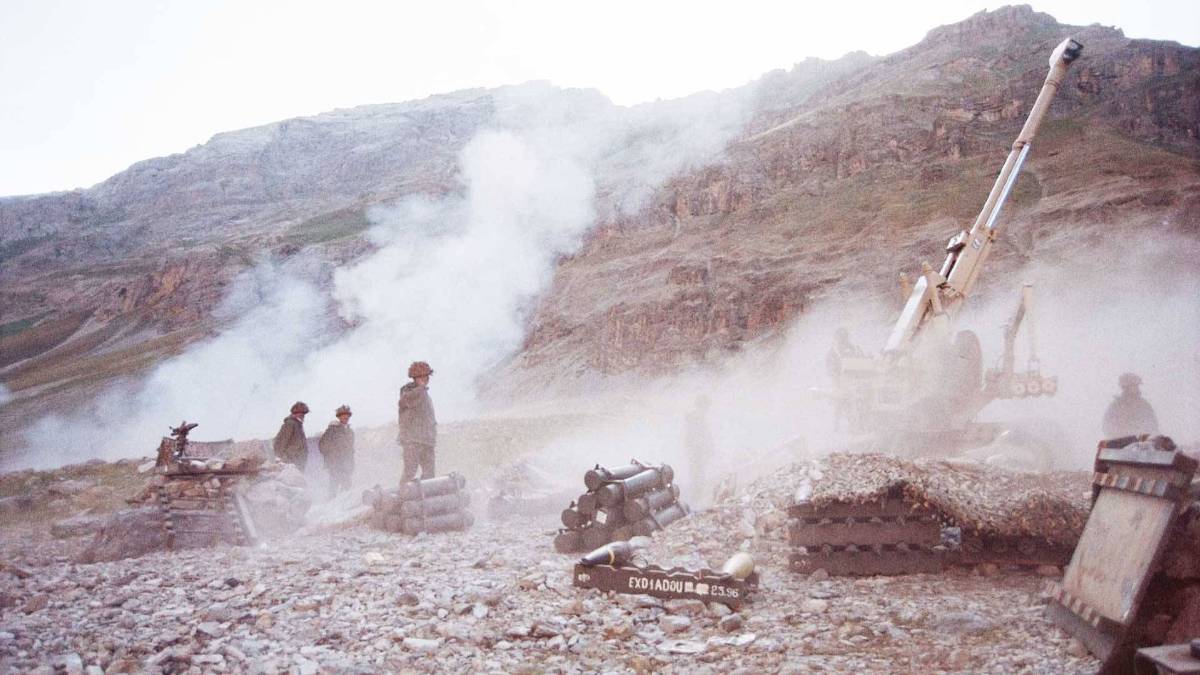 करगिल युद्ध की एक तस्वीर