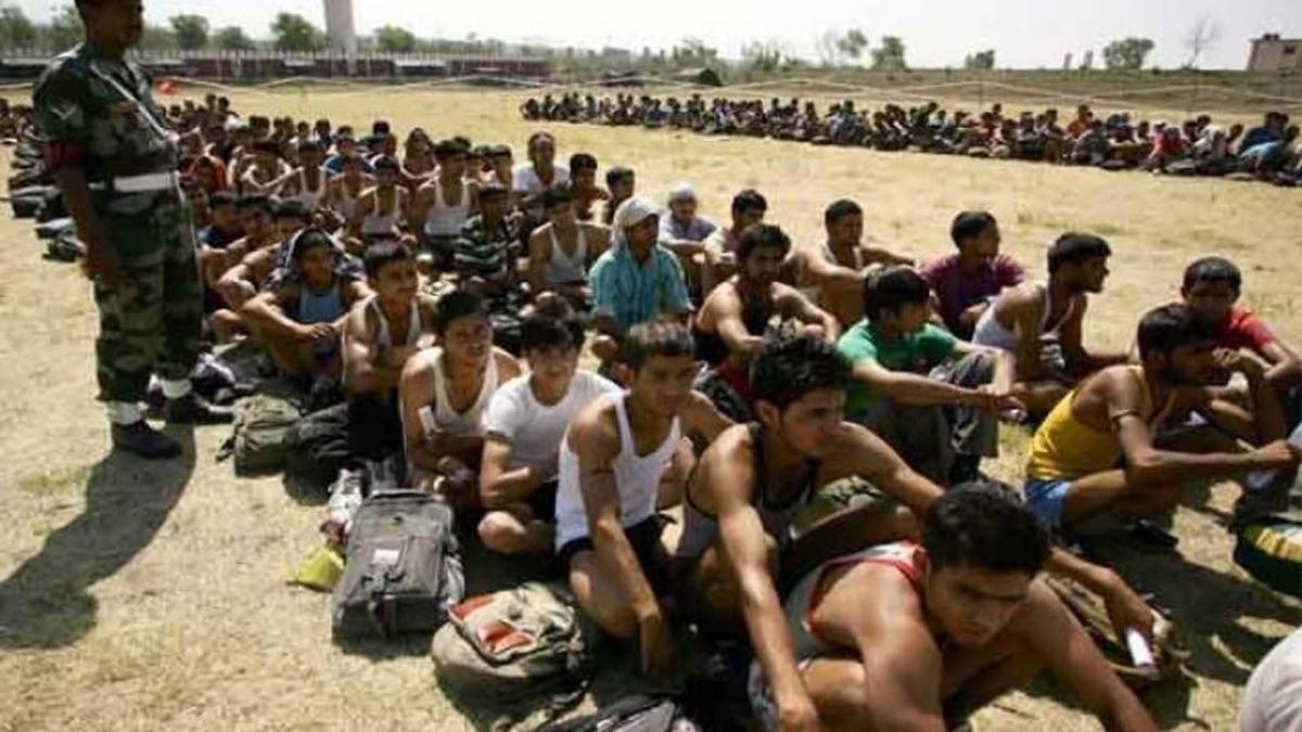 सेना ने कश्मीर में की विशेष भर्ती शुरू