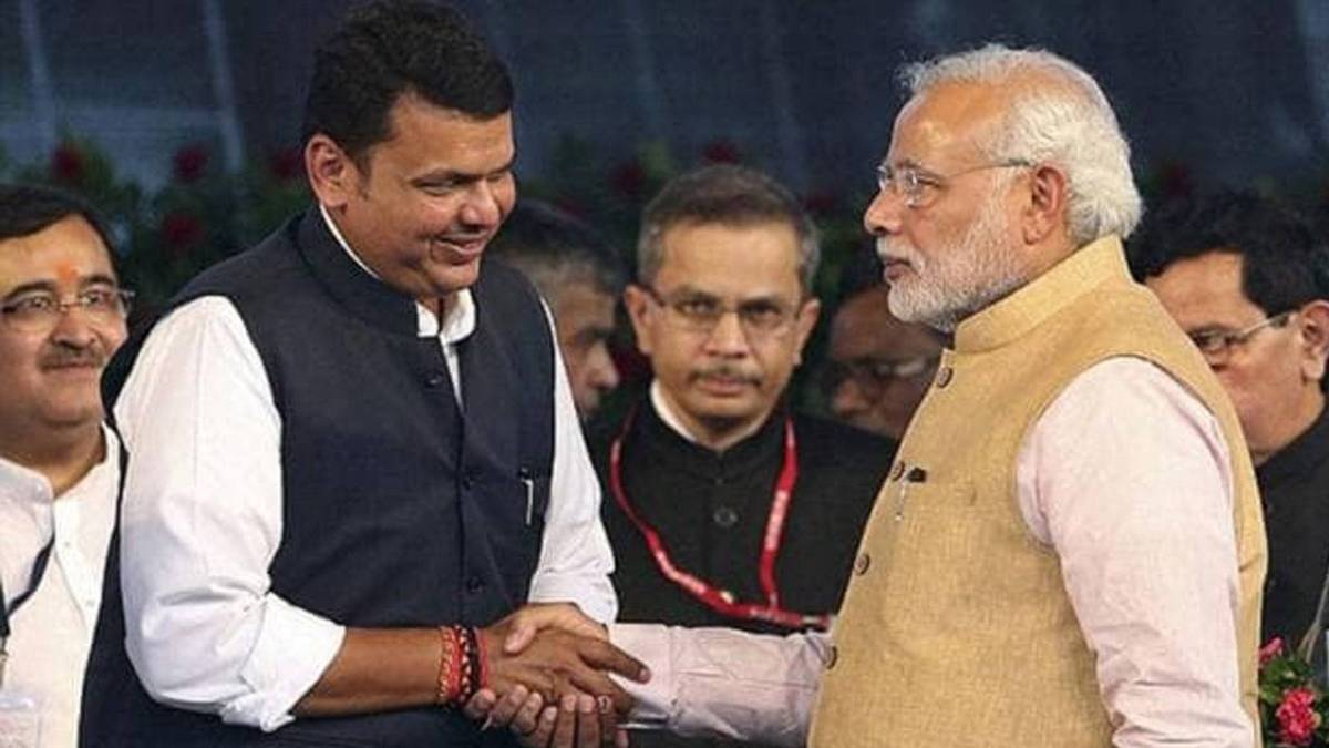 पीएम मोदी और देवेंद्र फडणवीस