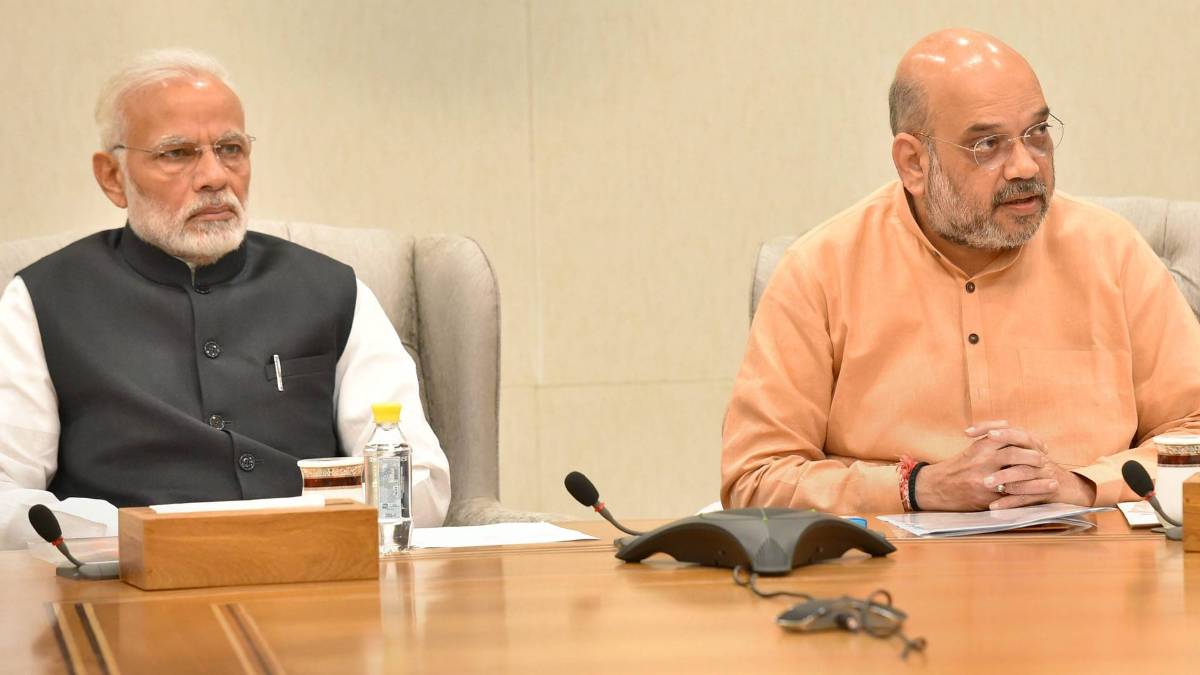 नरेंद्र मोदी और अमित शाह