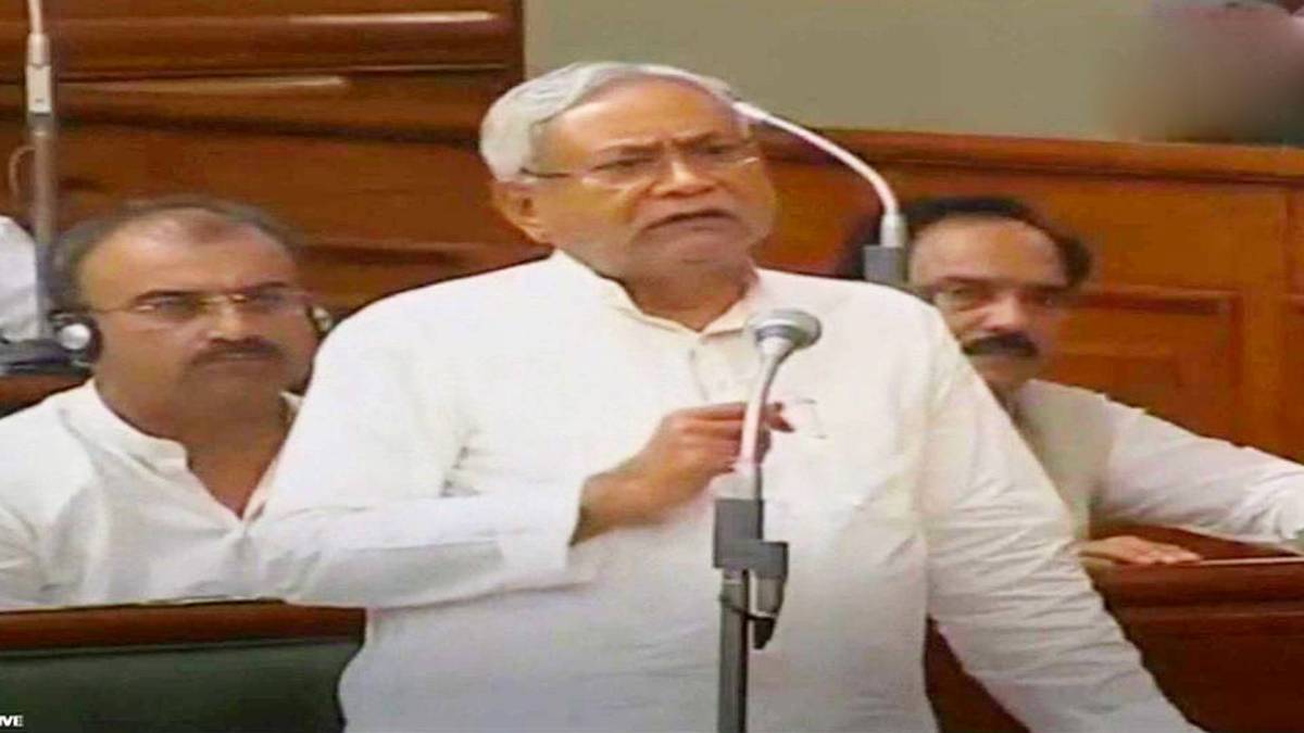 बिहार के मुख्यमंत्री नीतीश कुमार