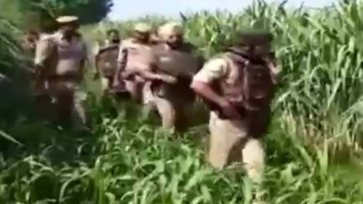 एनकाउंटर करने गई यूपी पुलिस