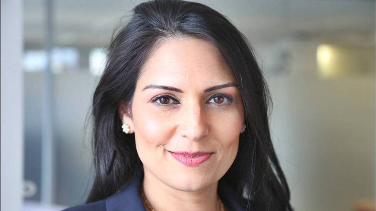 प्रीती पटेल, गृहमंत्री, ब्रिटेन