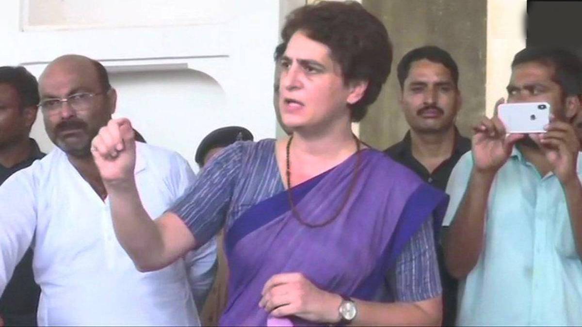 प्रियंका गांधी (फोटो-ANI)