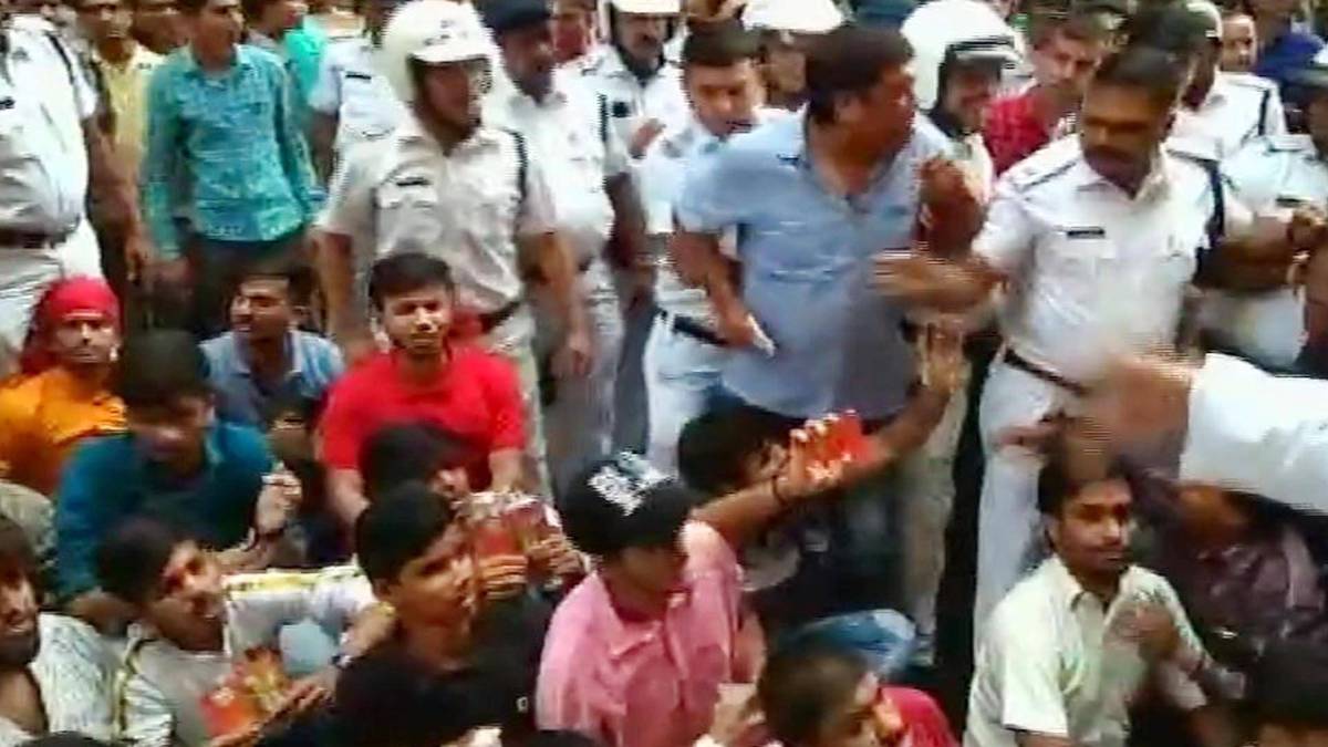 पश्चिम बंगाल में झड़प